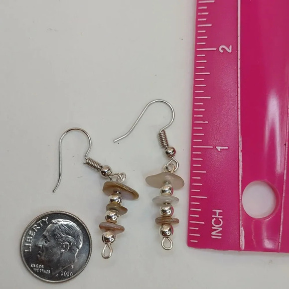 Abalone Shell Earrings Handmade - Picture 8 of 10